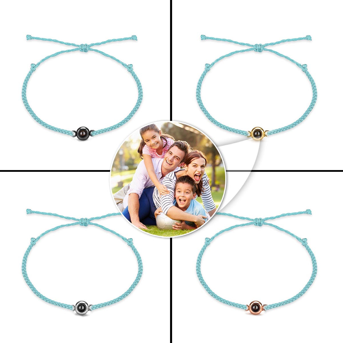 Love My Family - Personalized Family Projection Bracelet