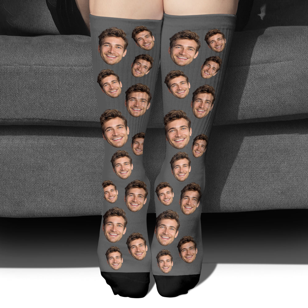 Custom Face - Personalized Uncle Socks