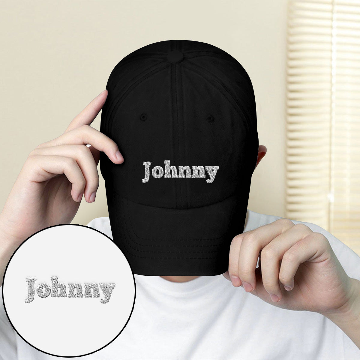 Custom Name - Personalized Uncle Embroidered Classic Cap