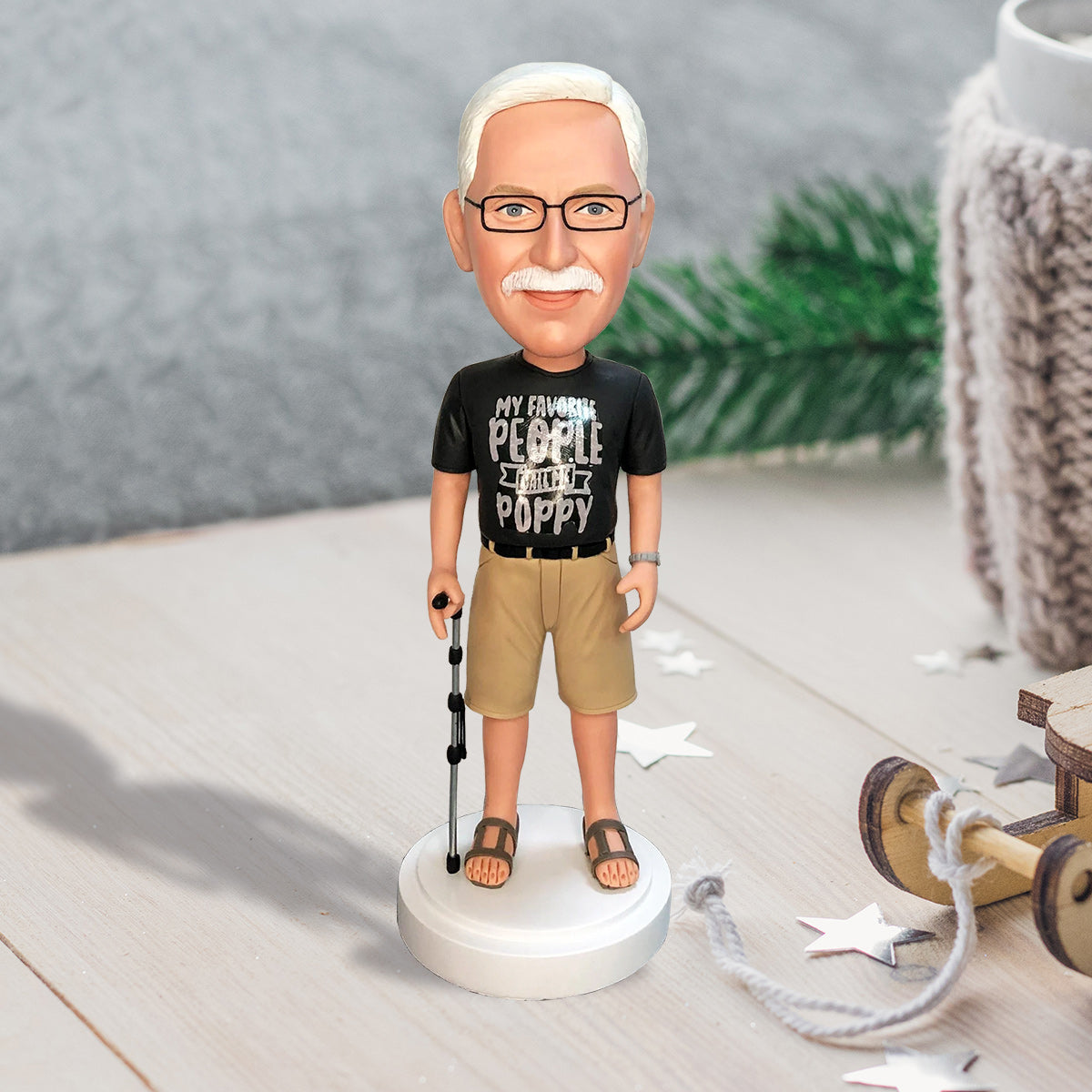 My Grandpa - Gift for grandpa - Personalized Bobblehead