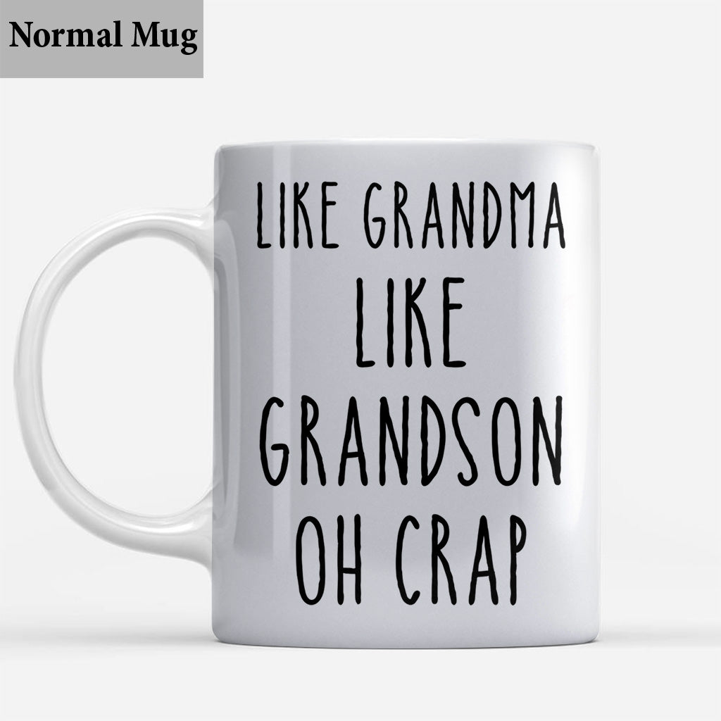 Like Father Like Son - Gift for dad, dad, son - Personalized Mug