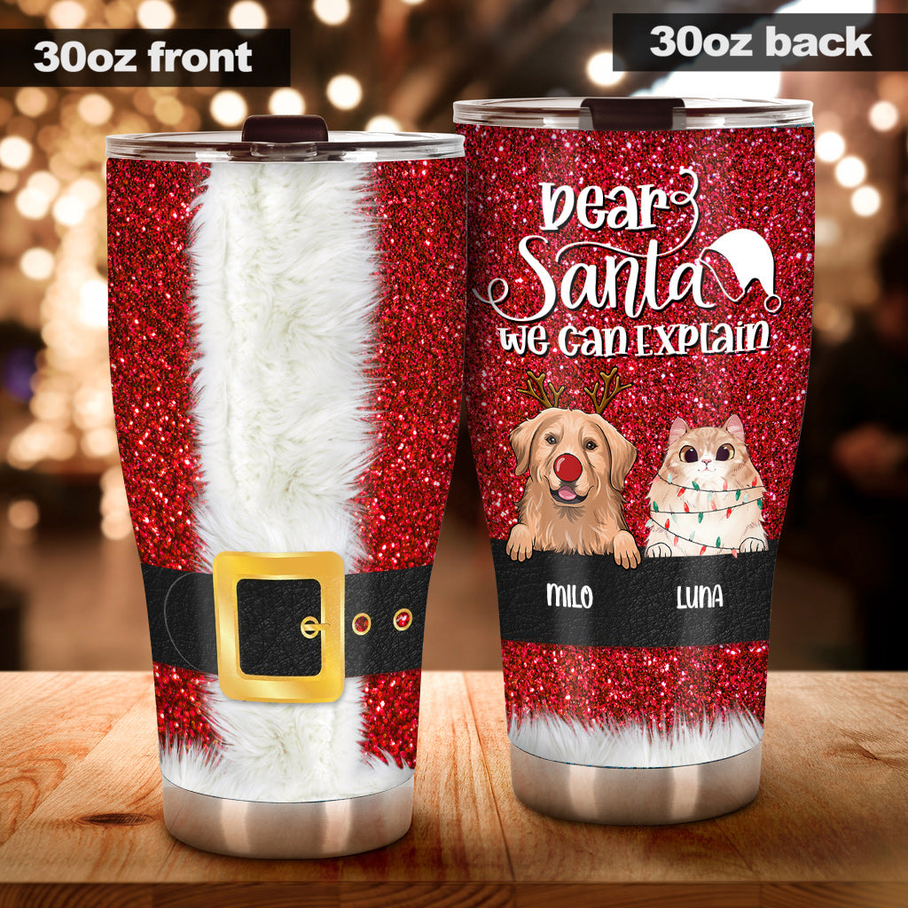 Tumbler: Naughty is the New Nice (10oz Stainless) - Dog is Good