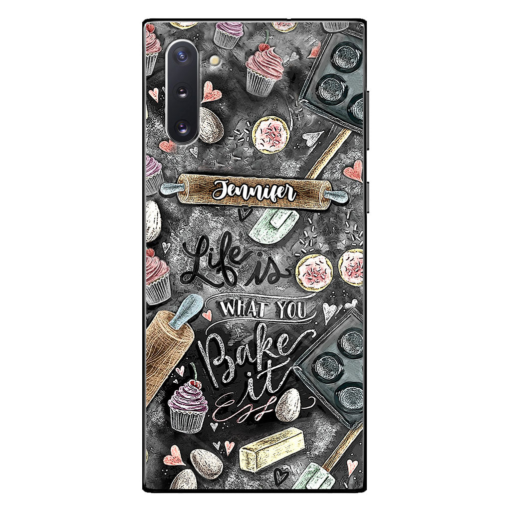 Life Is What You Bake It - Personalized Baking Phone Case