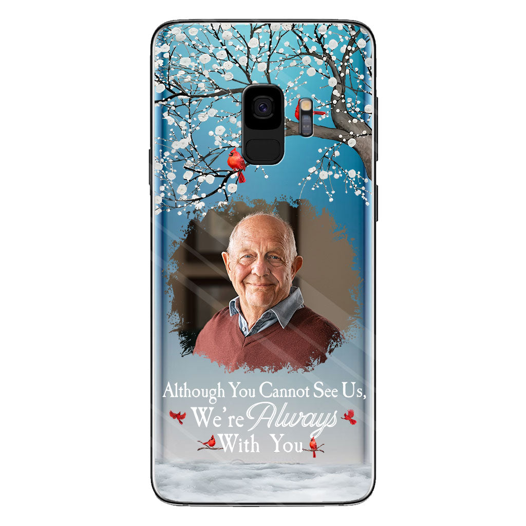 I'm Always With You - Personalized Memorial Clear Phone Case