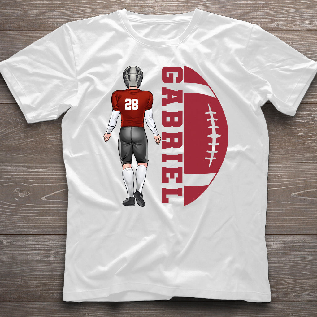 Football Lover - Personalized Football T-shirt And Hoodie