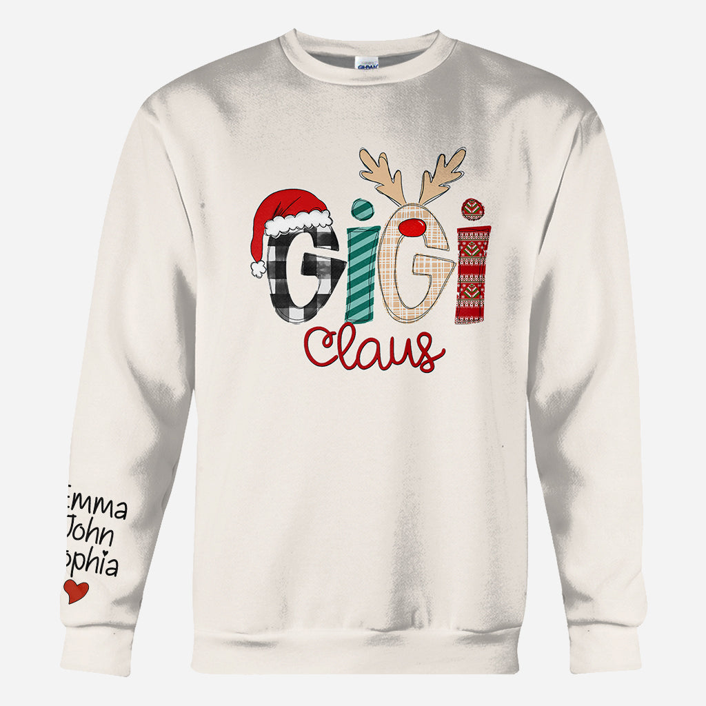 Gigi Claus - Personalized Grandma All Over Shirt