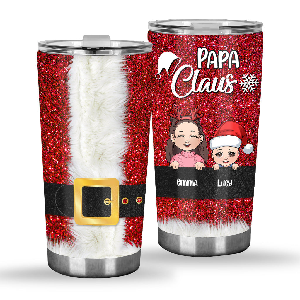 Papa Clause - Personalized Grandpa Tumbler