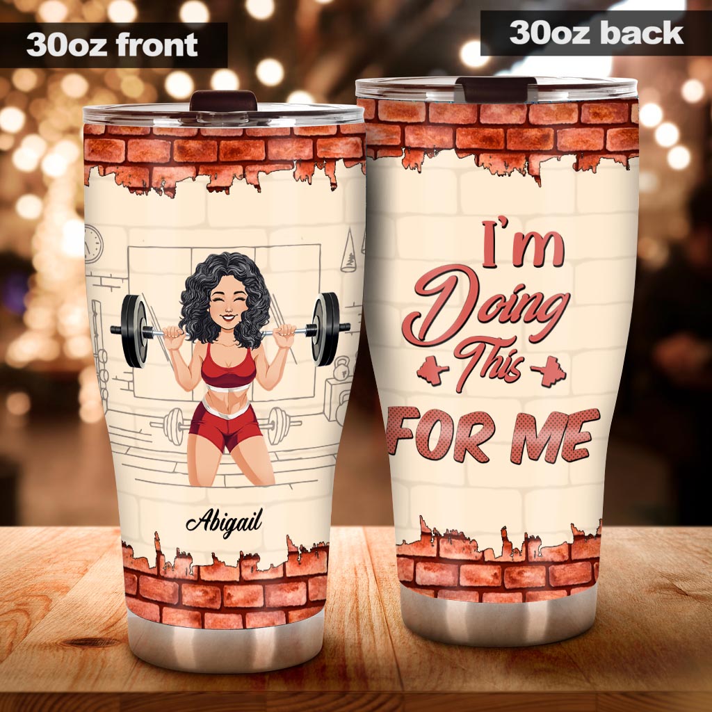 Assuming I'm Just An Old Lady - Personalized Fitness Tumbler