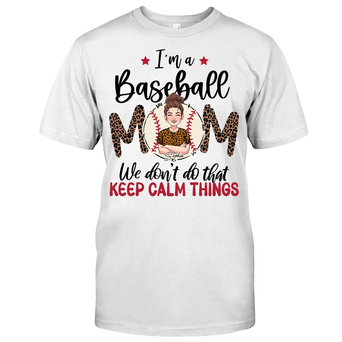 We Don't Do That Keep Calm Thing - Personalized Baseball T-shirt and Hoodie