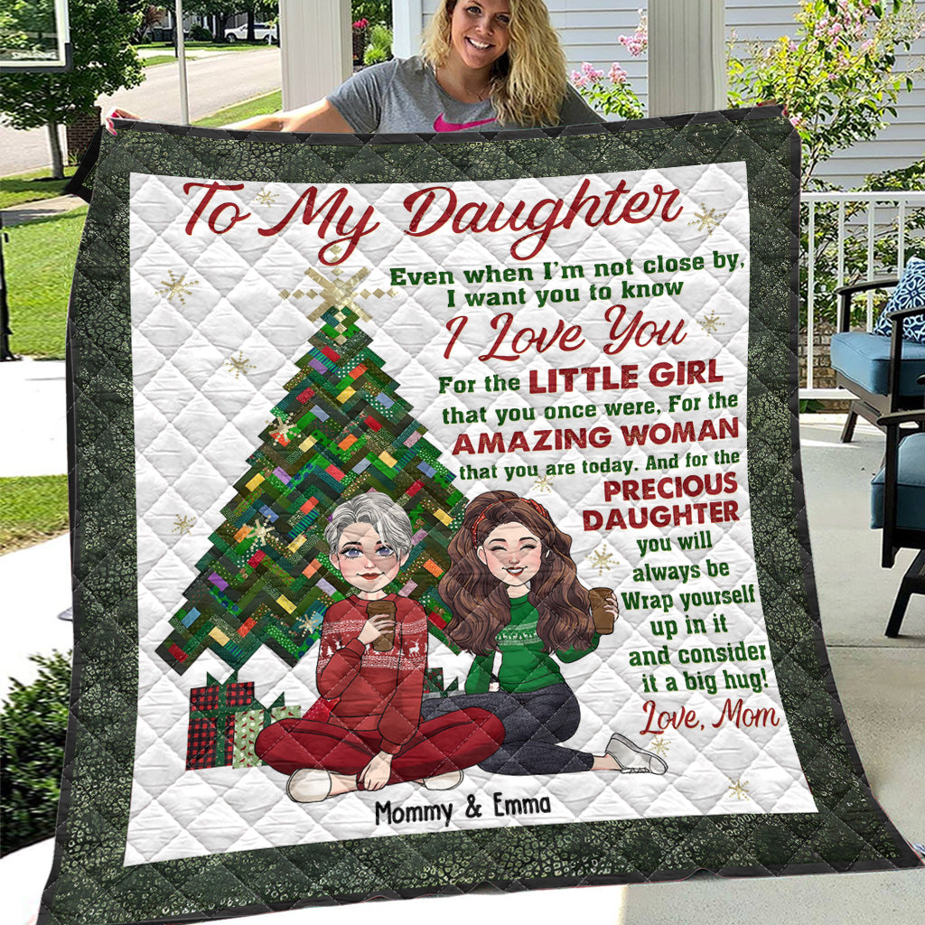 To My Daughter/Son - Gift for daughter, son - Personalized Quilt