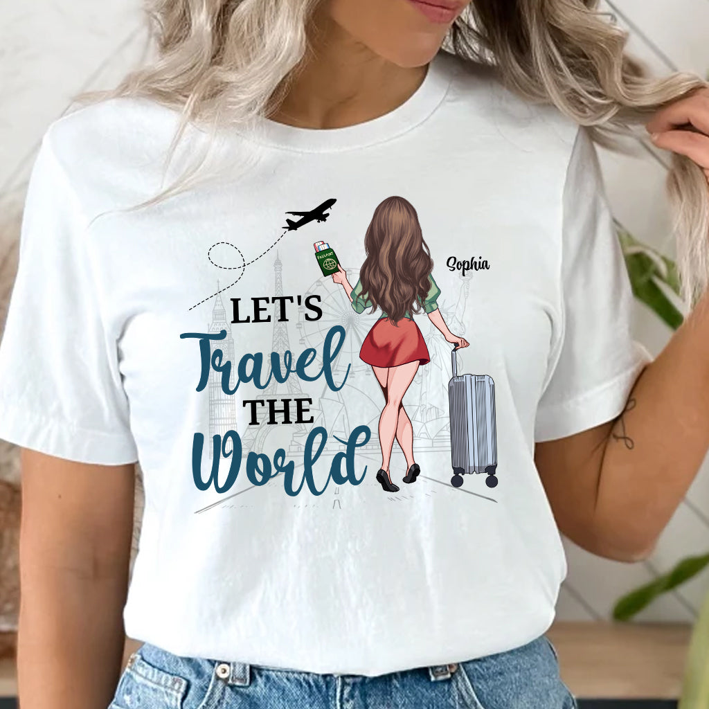 So The Adventure - Travelling gift for mom, daughter, granddaughter, wife, girlfriend, friend - Personalized T-shirt And Hoodie