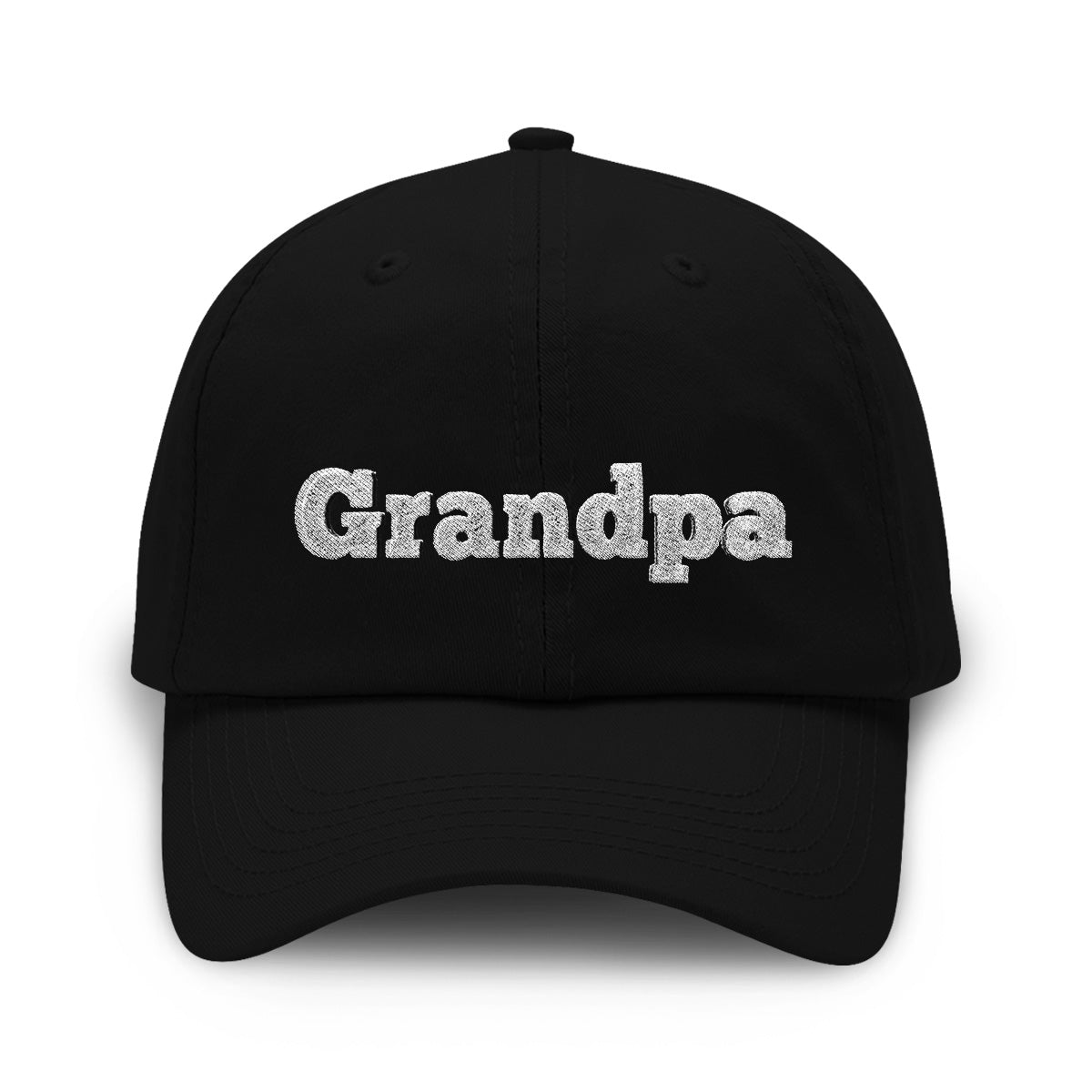 Custom Name - Personalized Grandpa Embroidered Classic Cap