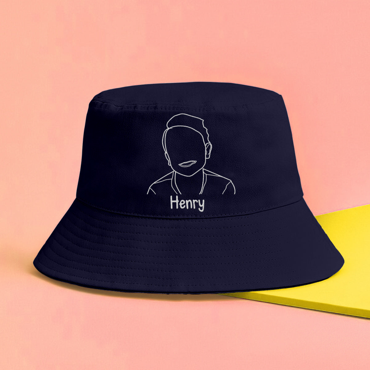 Custom Photo - Personalized Kid Embroidered Bucket Hat