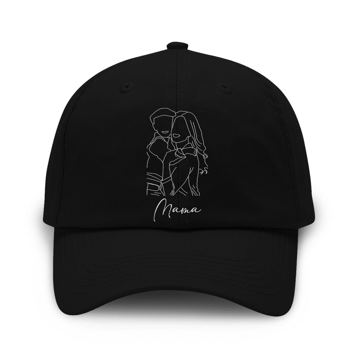 Custom Photo - Personalized Mother Embroidered Classic Cap