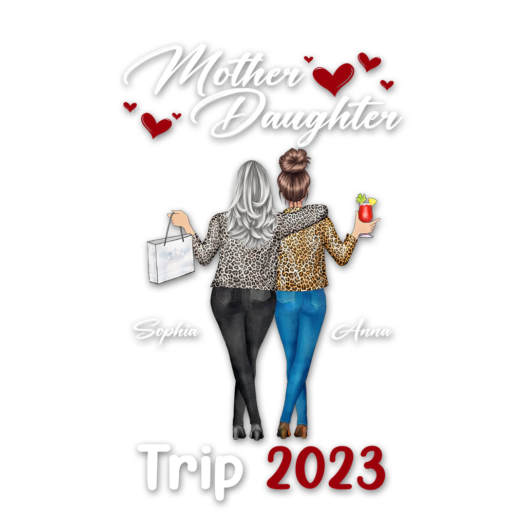 Mother Daughter Trip - Personalized Mother Decal Full