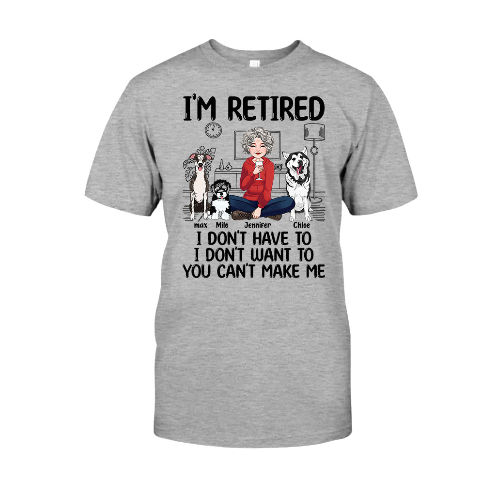 I'm Retired - Personalized Retired T-shirt & Hoodie