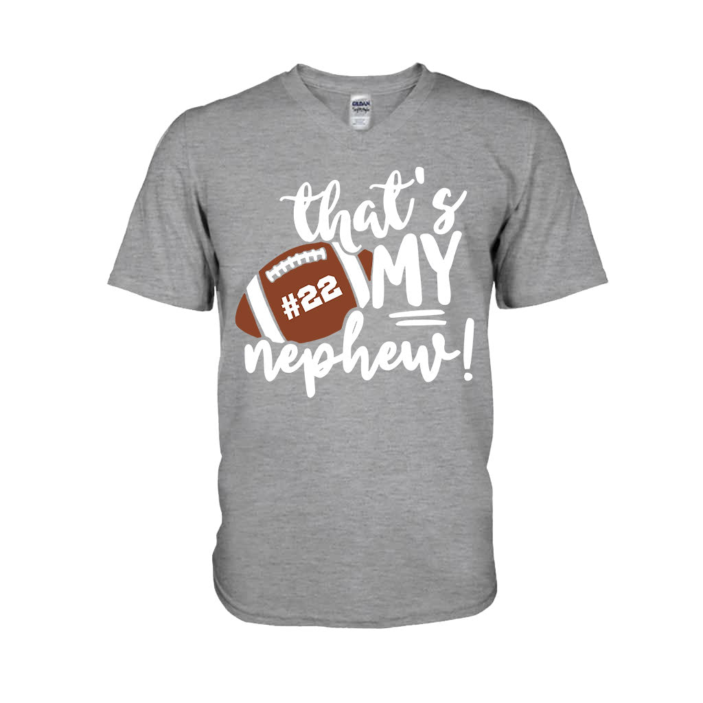 That's My Grandson - Personalized Football T-shirt & Hoodie