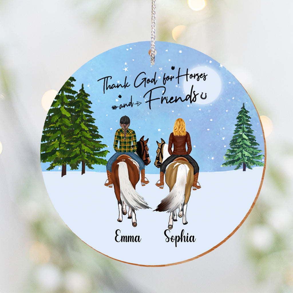 Riding Partner For Life - Personalized Horse Ornament