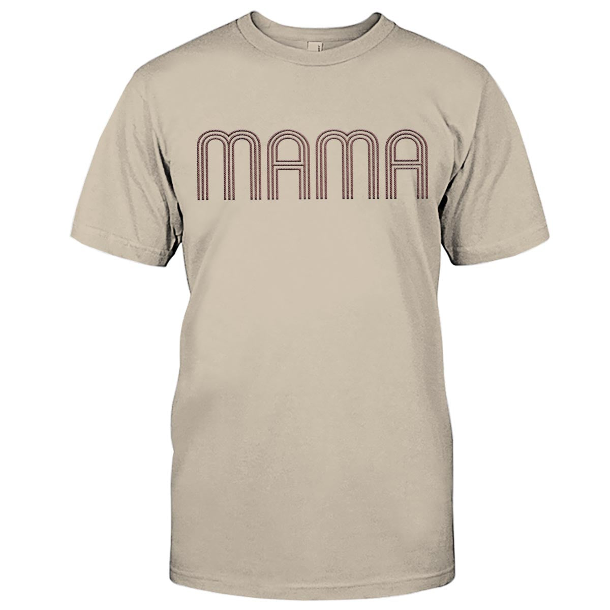 Custom Name - Personalized Mother Embroidered T-shirt