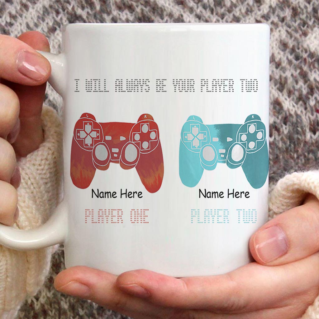 I Will Always Be Your Player Two - Personalized Video Game Mug