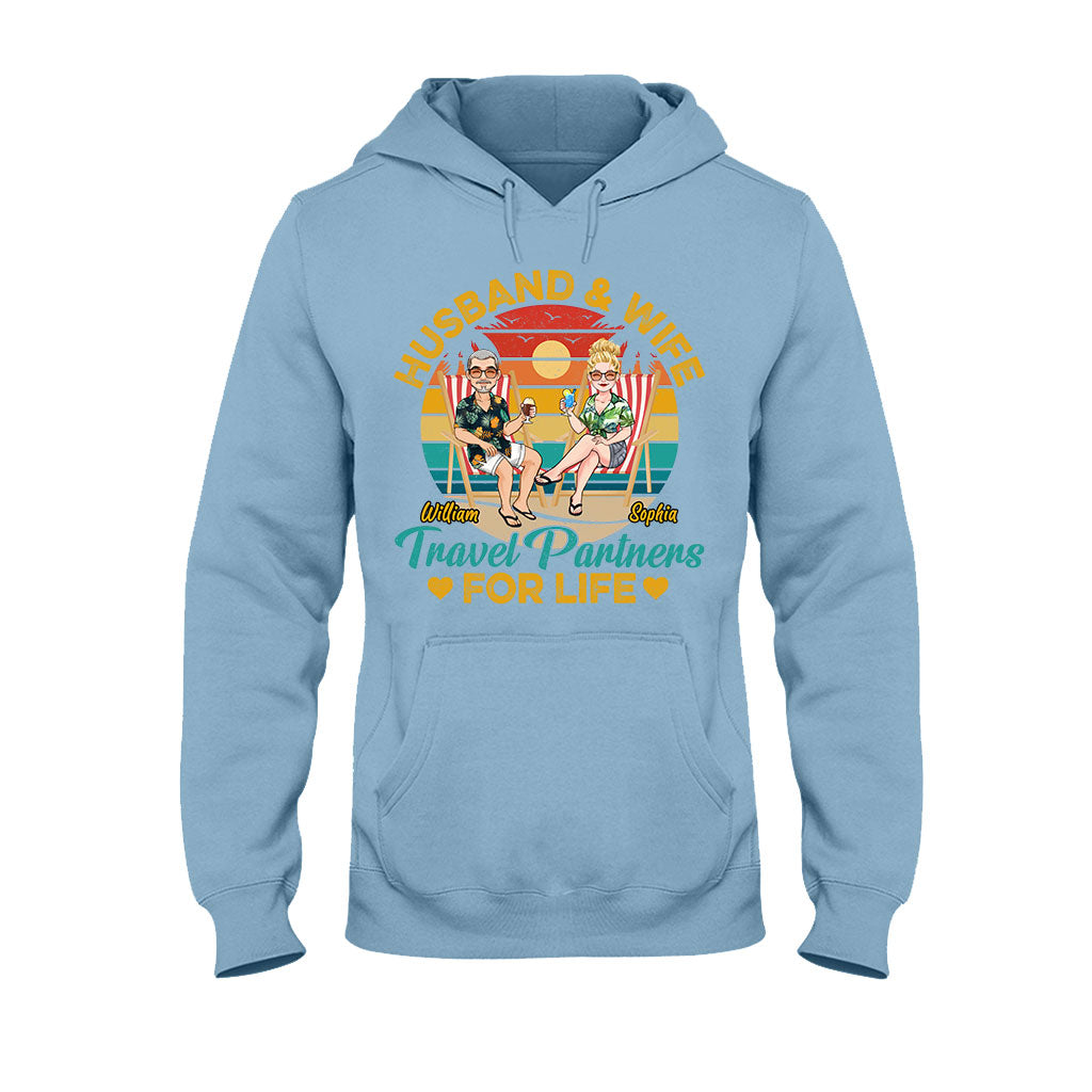 Travel Partners For Life - Personalized Travelling T-shirt & Hoodie