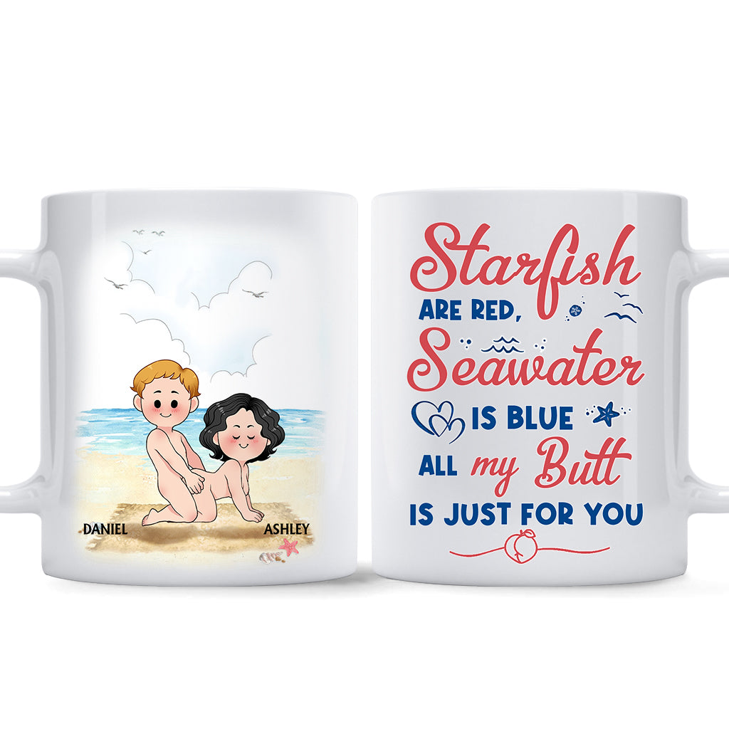 Just For You - Personalized Couple Mug