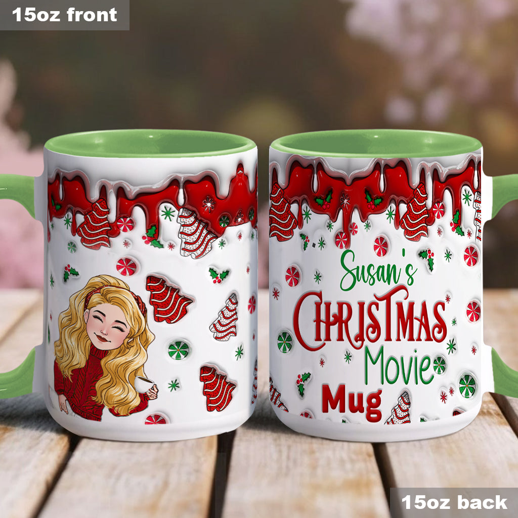 This Is My Christmas Movie Mug - Personalized Christmas Accent Mug