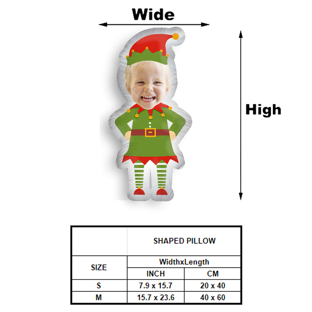 My Grandson - Personalized Christmas Shaped Pillow