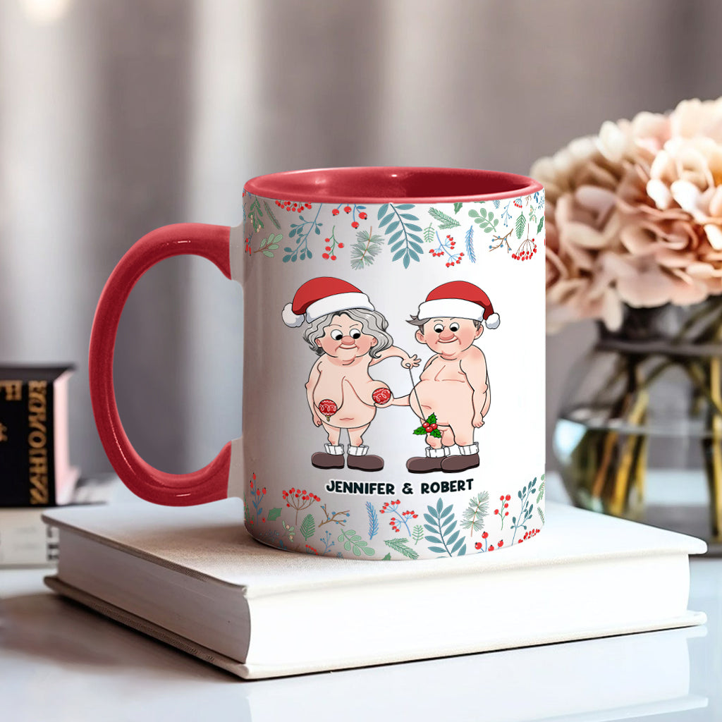 I Want To Grow Old With You - Personalized Couple Accent Mug