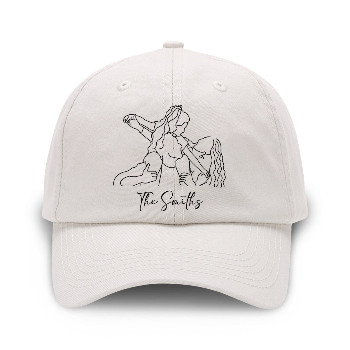 Custom Photo - Personalized Family Embroidered Classic Cap