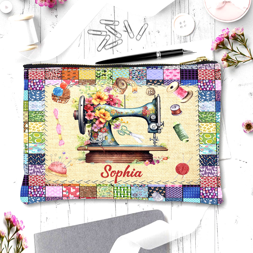 Discover I Sew But - Personalized Sewing Makeup Bag