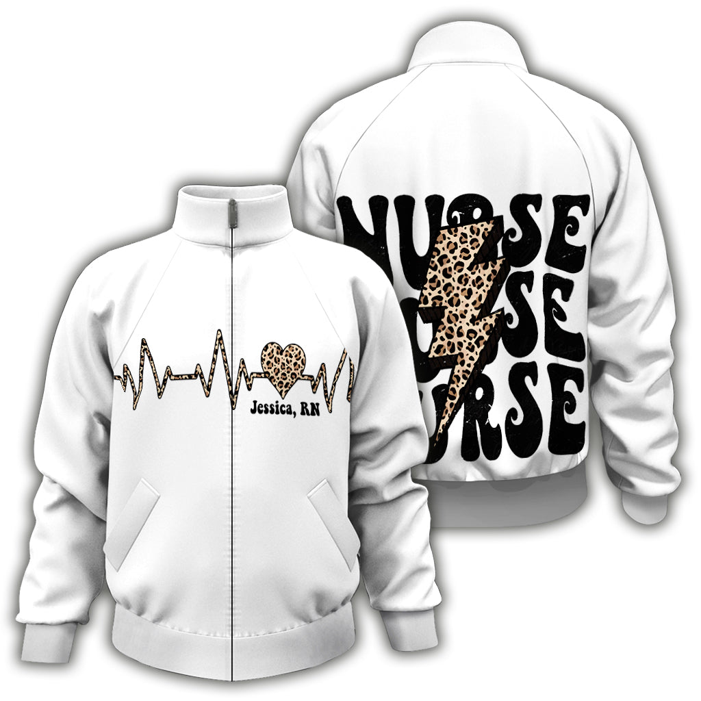 The Nurse - Personalized Nurse Zip Jacket