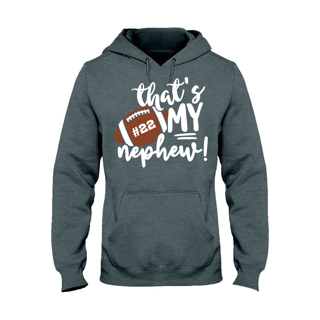 That's My Grandson - Personalized Football T-shirt & Hoodie