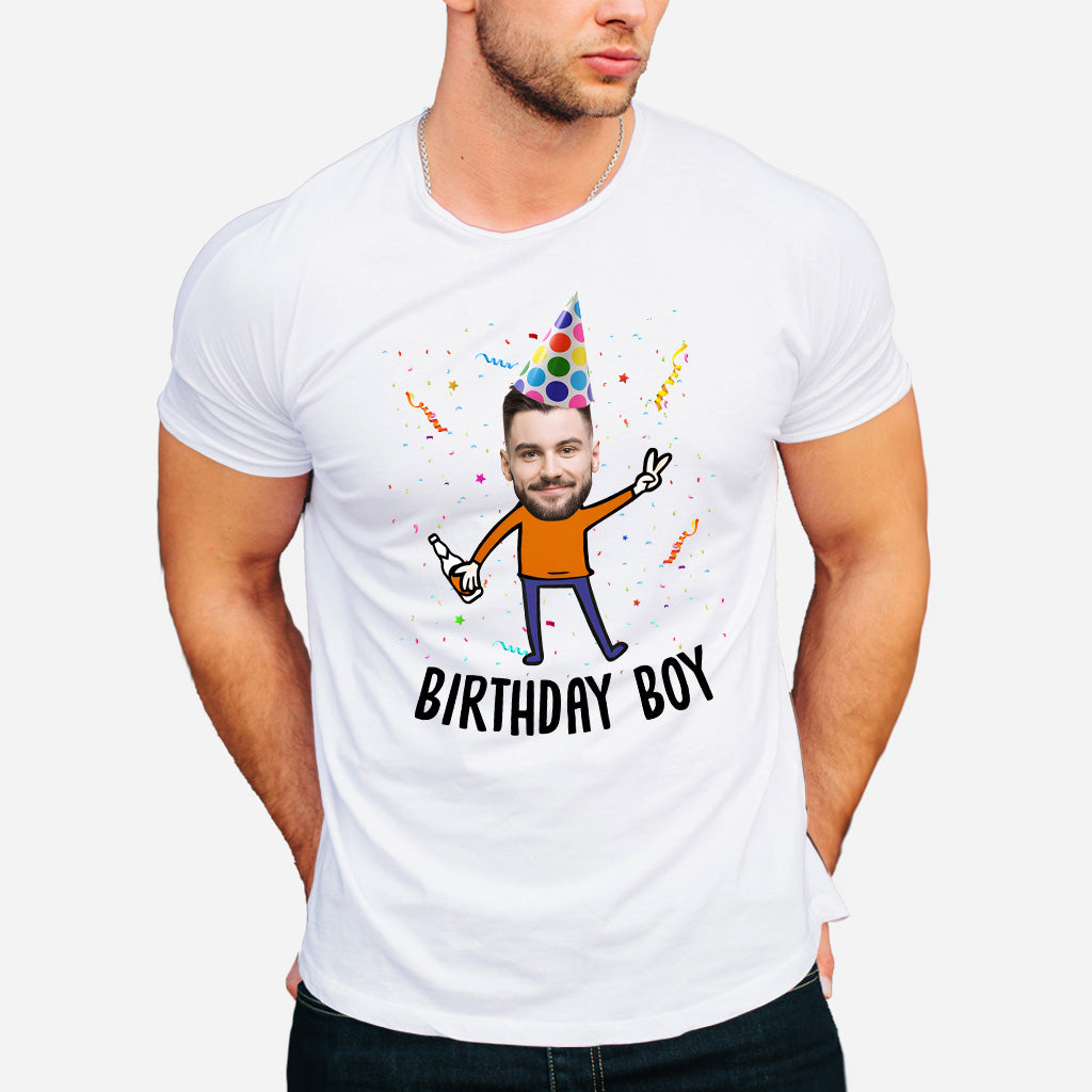 Funny Custom Face Birthday - Personalized Birthday T-shirt And Hoodie