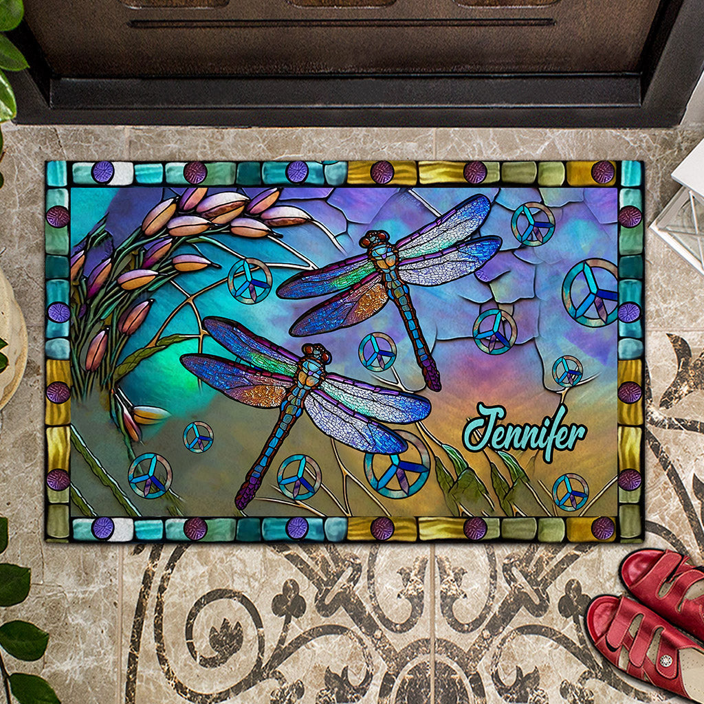 Hippie Soul - Personalized Hippie Doormat