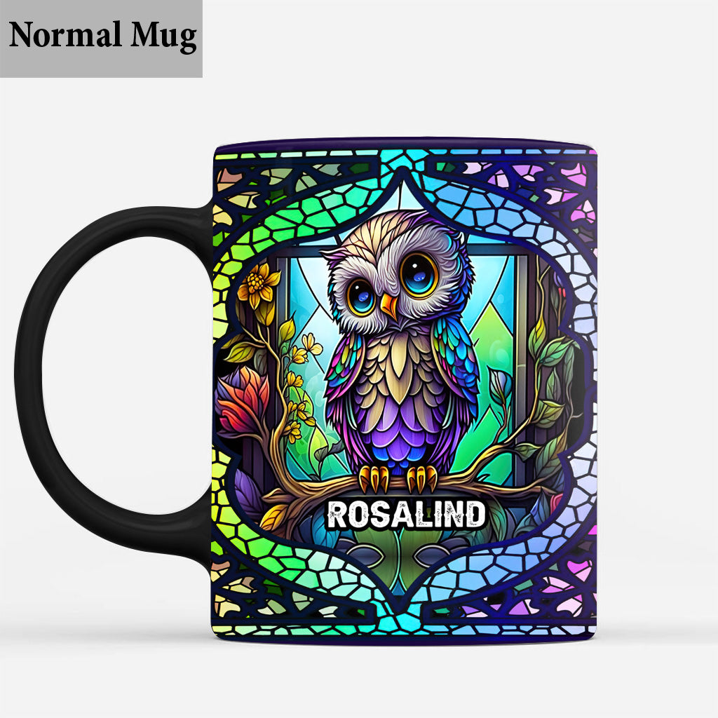 Beatiful Owls - Personalized Owl Mug