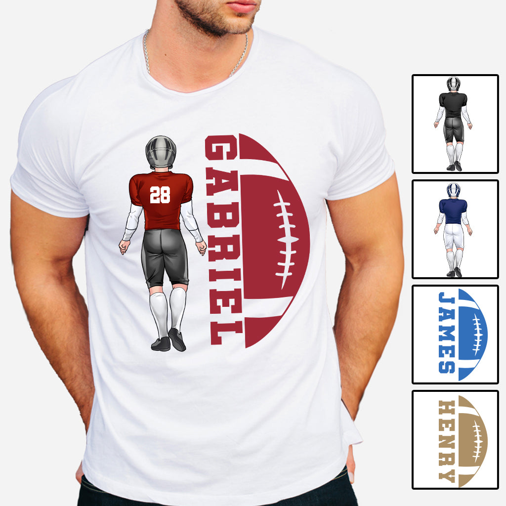 Football Lover - Personalized Football T-shirt And Hoodie