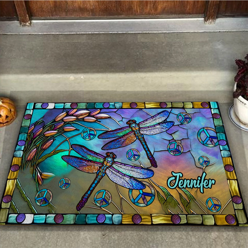 Hippie Soul - Personalized Hippie Doormat