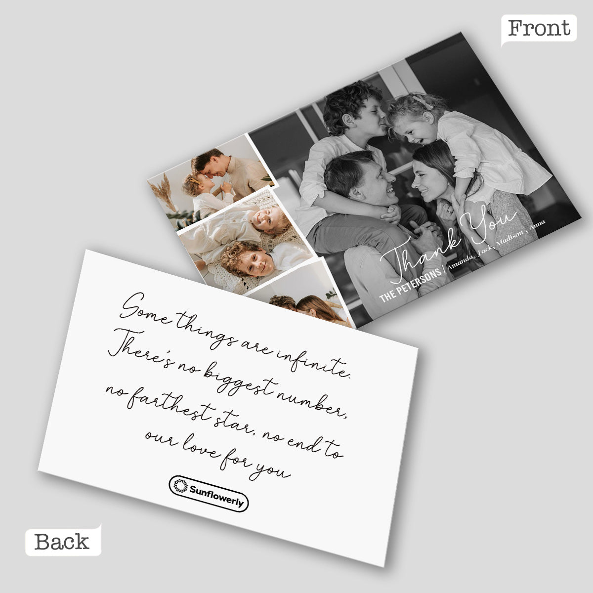 Forever Love - Personalized Greeting Card