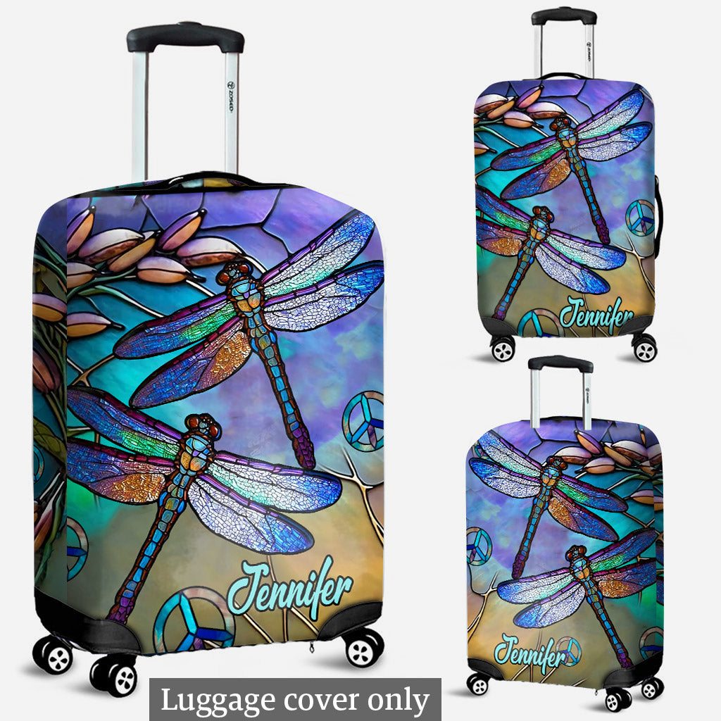 Hippie Soul - Personalized Hippie Luggage Cover