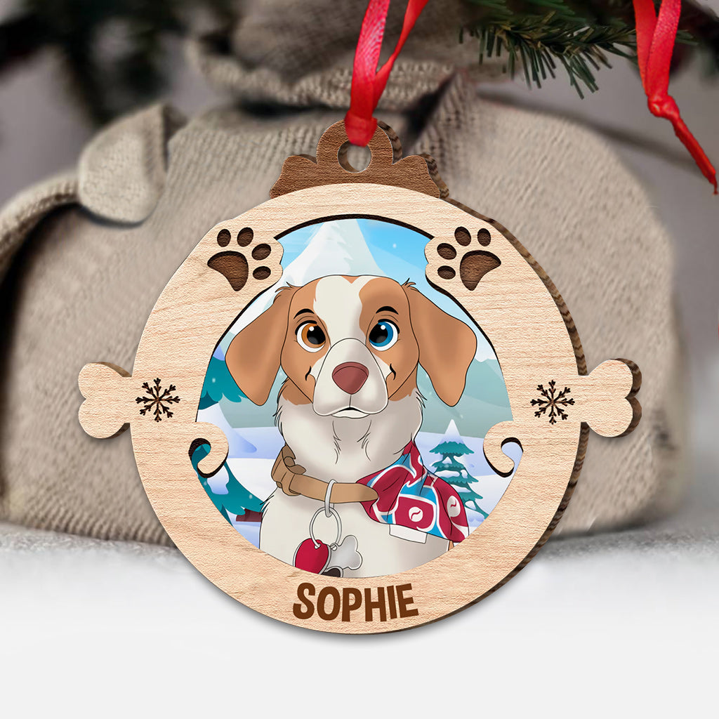 Love My Dog/Cat - Gift for dog lovers - Personalized Ornament