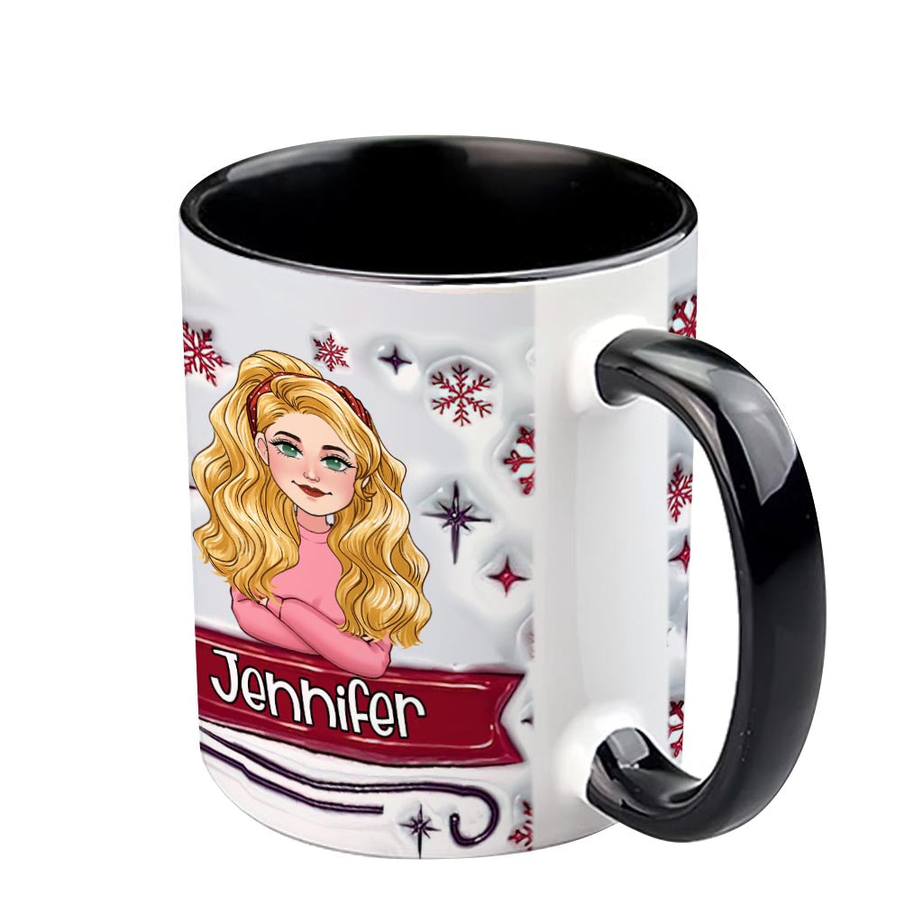 Dear Santa, I Regret Nothing - Personalized Christmas Accent Mug