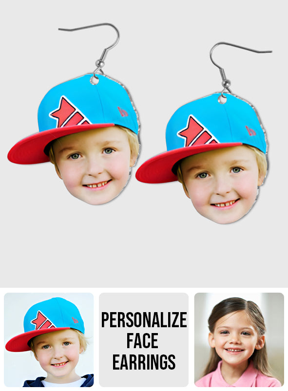 Personalized Photo Earrings - Gift for mom - Personalized Earrings