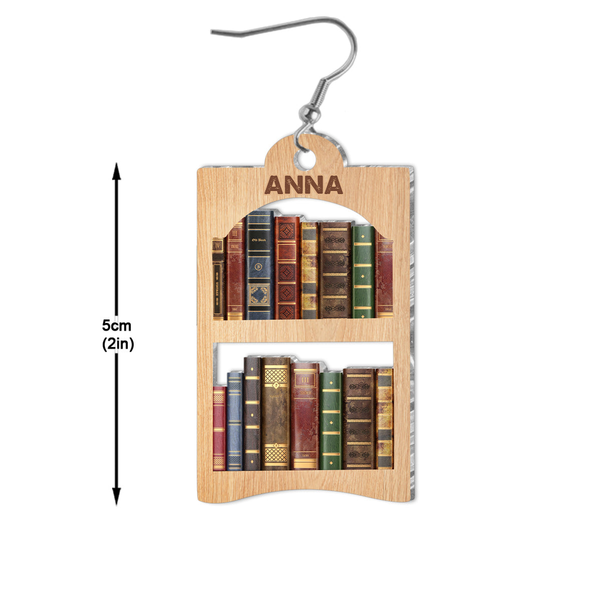 Book Lovers - Personalized Book Earrings