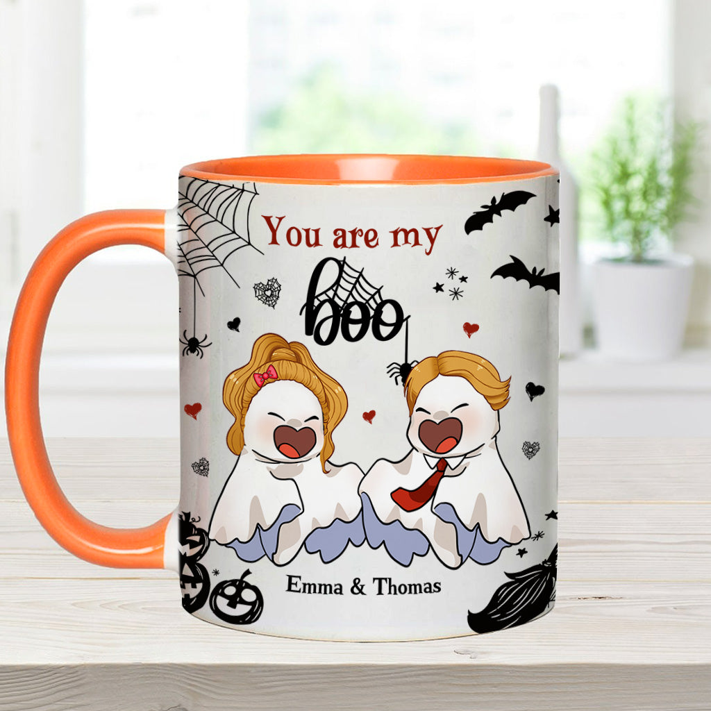 You're My Boo Sweet Boo Boo - Personalized Couple Accent Mug