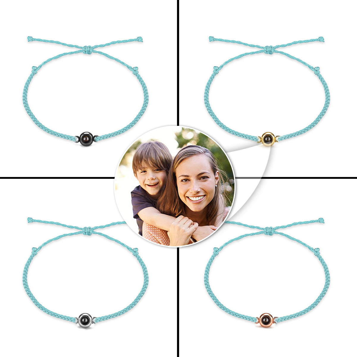 Love My Son - Personalized Son Projection Bracelet