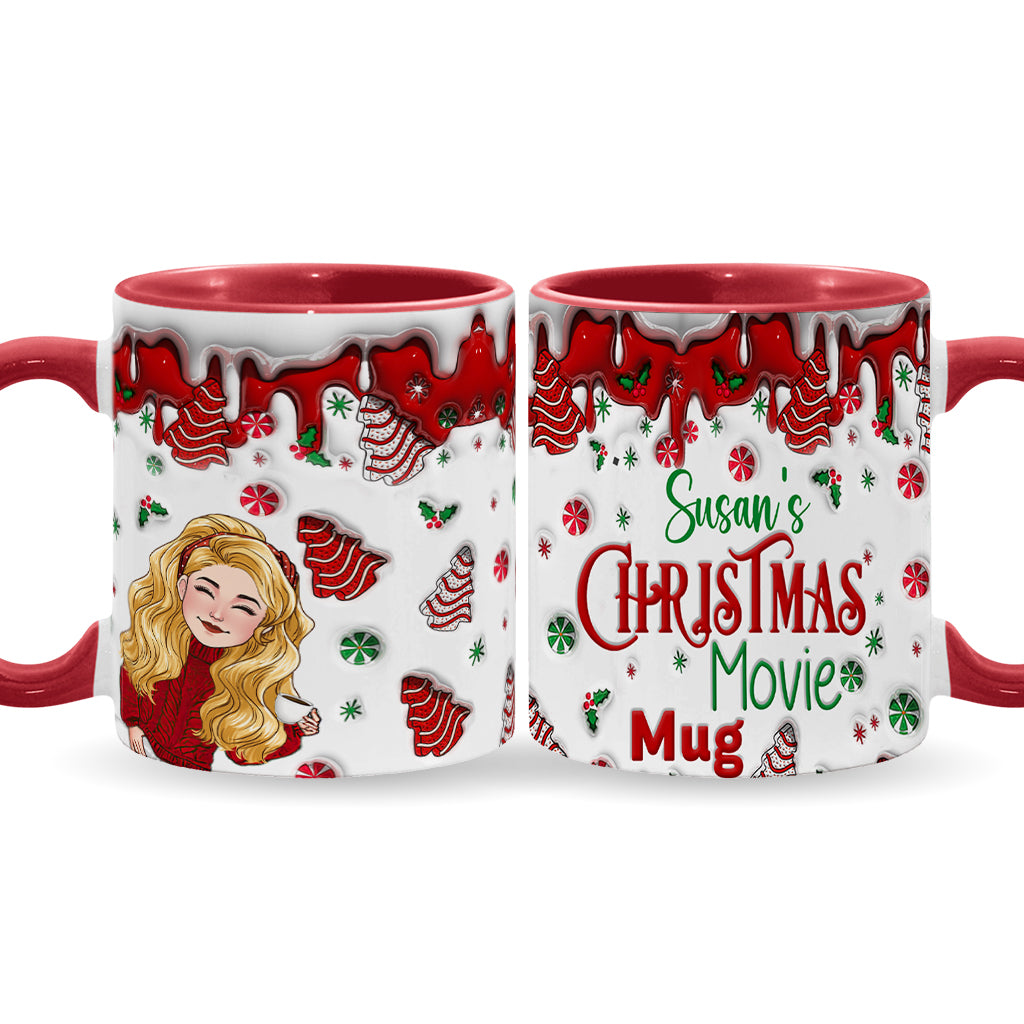 This Is My Christmas Movie Mug - Personalized Christmas Accent Mug