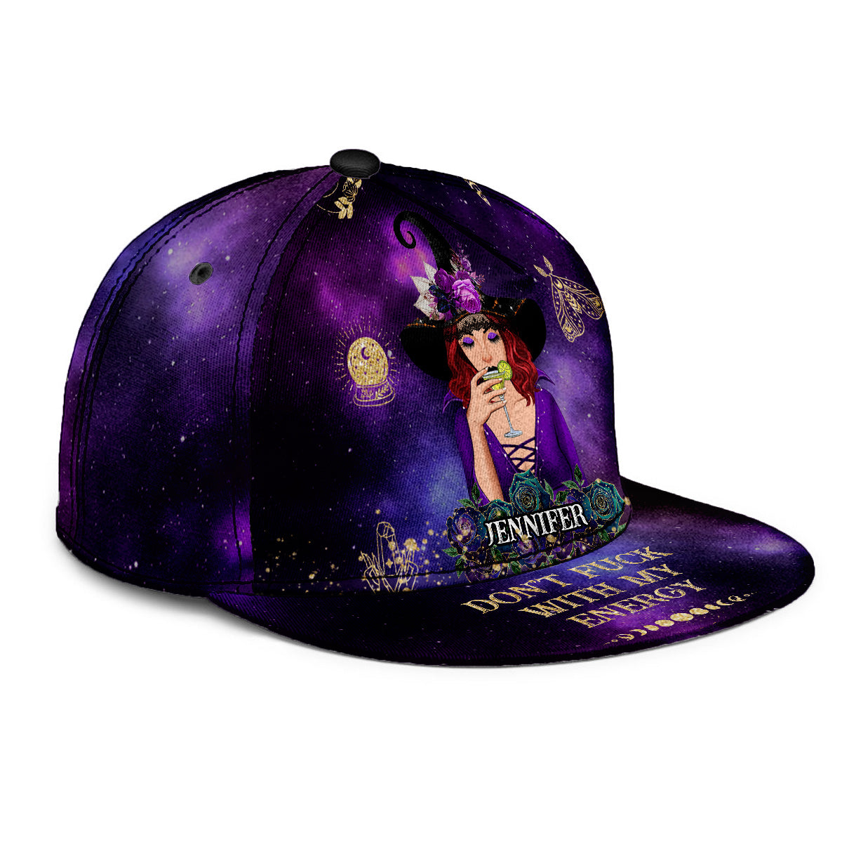 Don't F With My Energy - Personalized Witch Snapback