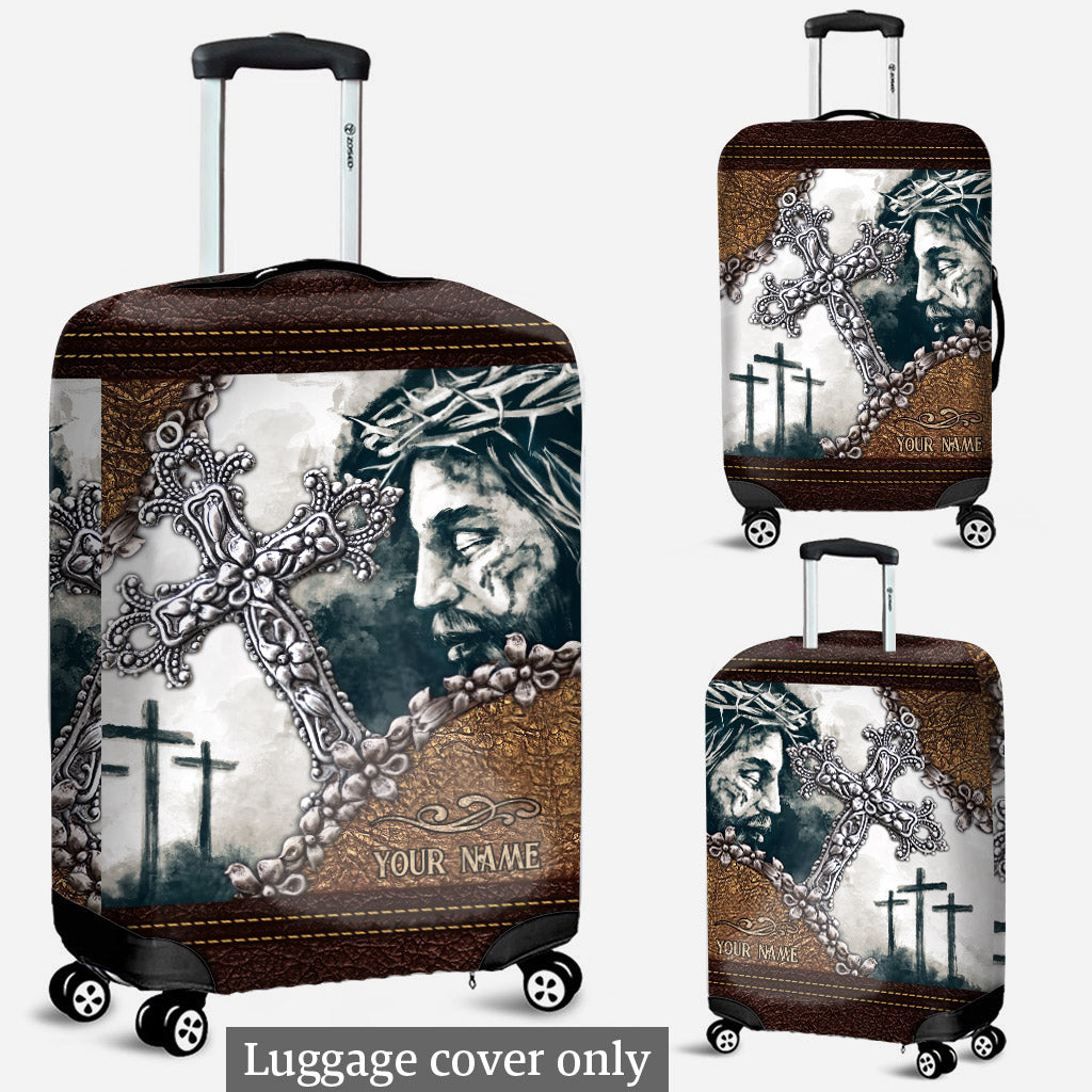 Have Faith - Personalized Christian Luggage Cover