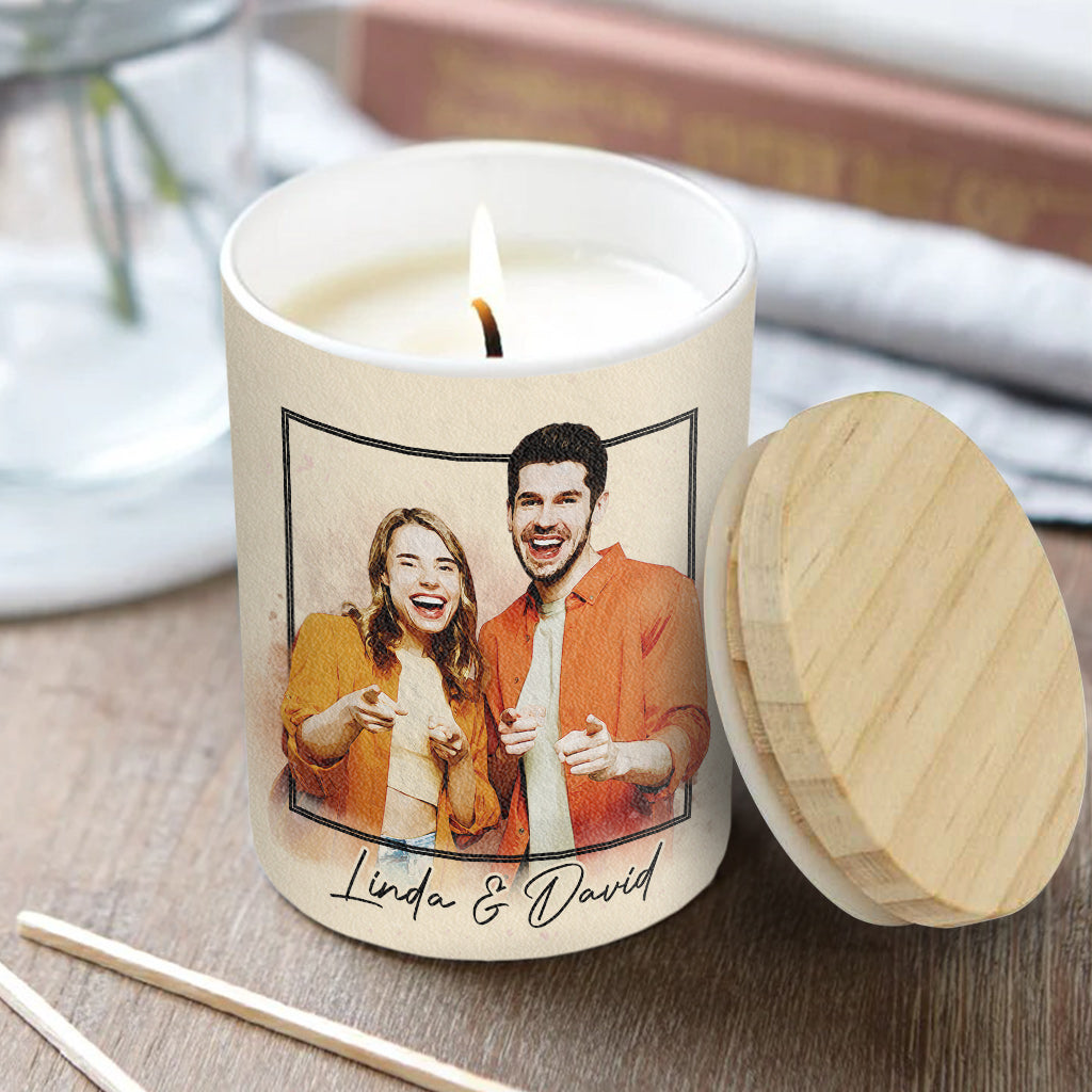 Colleague Betrayal - Personalized Colleague Candle With Wooden Lid